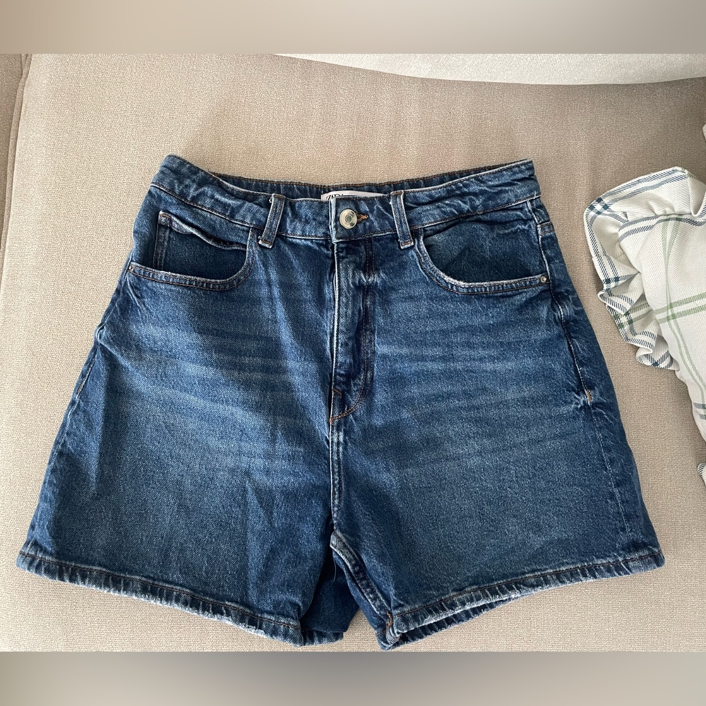 High Rise Zara Mom Shorts